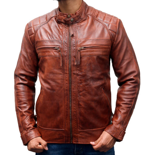 Classic Vintage Motorcycle Leather Jacket for Sale | XtremeJackets