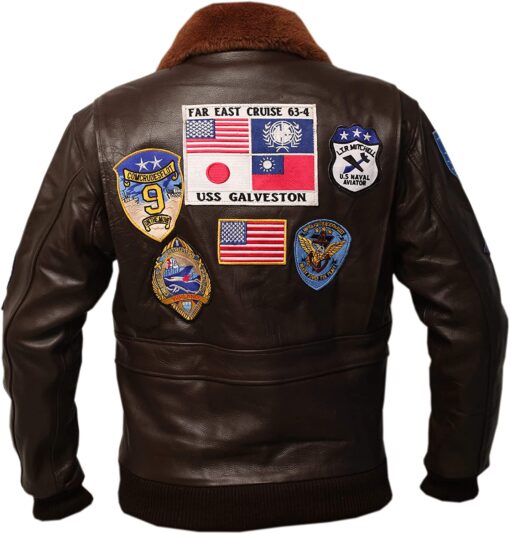 Top Gun Bomber Jacket for Sale - Tom Cruise Maverick Leather Jacket