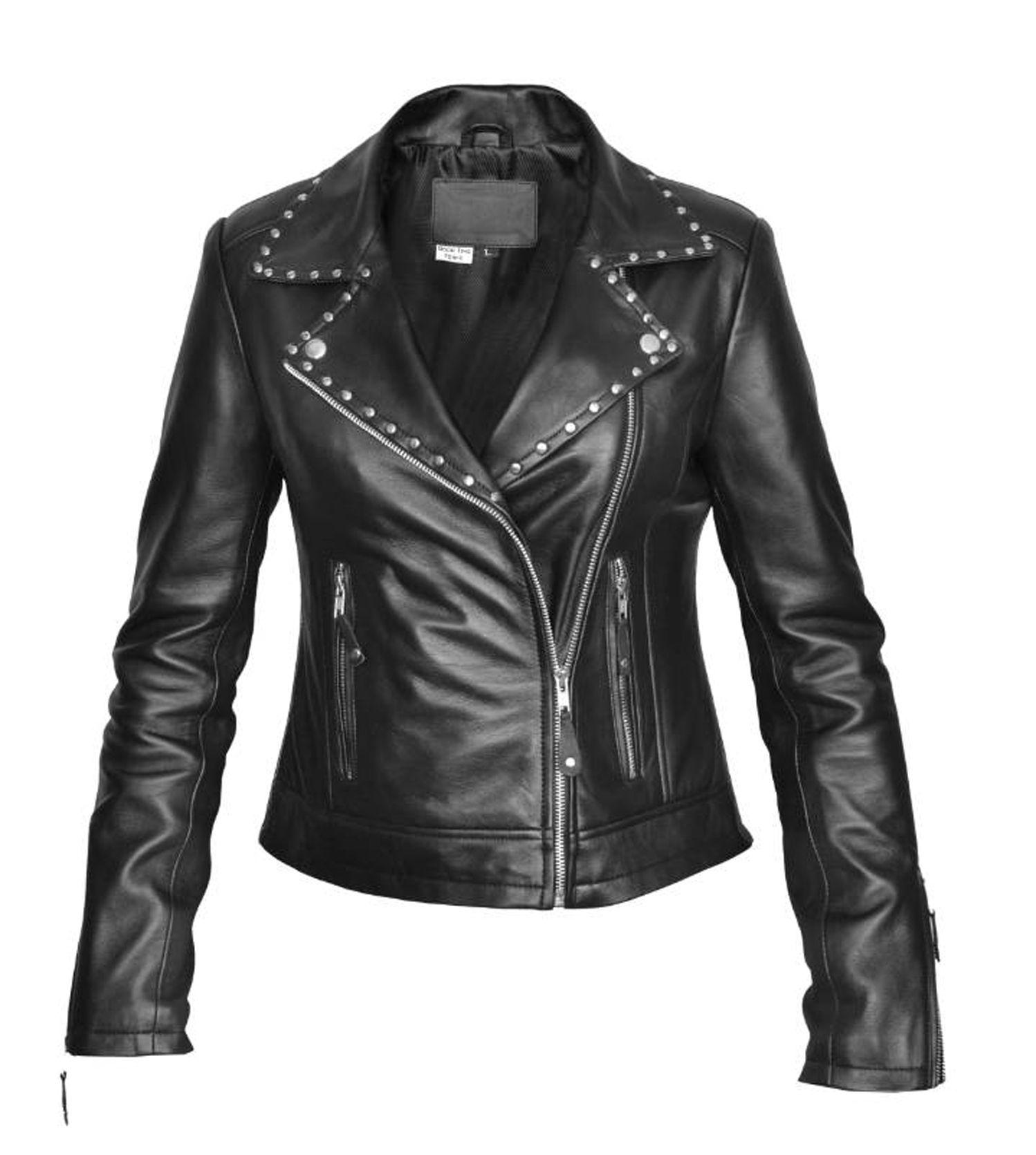 Women Button Style Leather Jacket for Sale | XtremeJackets